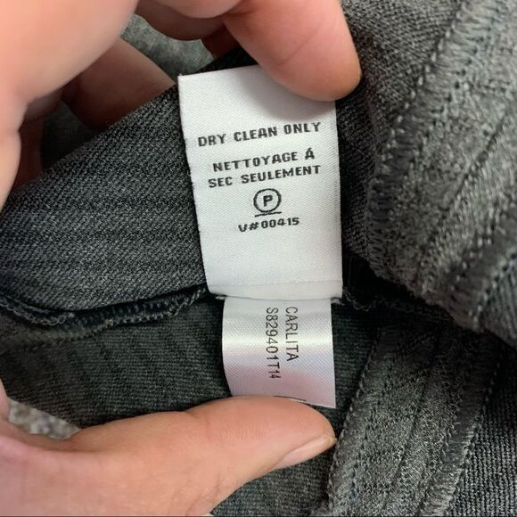 Diane Von Furstenberg gray Carlita skirt size 6 - Picture 9 of 11